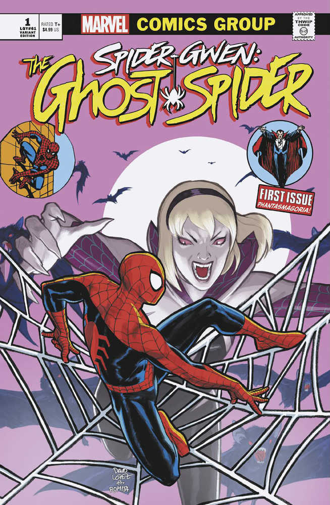 Spider-Gwen The Ghost-Spider #1 David Lopez Vampire Variant | Dragon's Lair Comics and Fantasy Houston TX