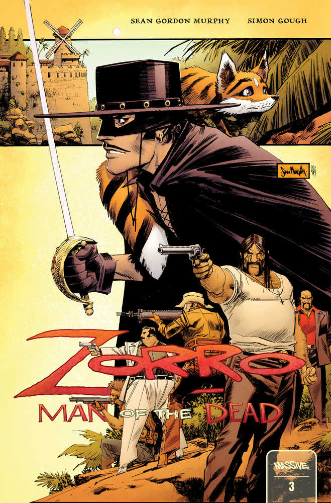 Zorro Man Of The Dead #3 (Of 4) Cover A Murphy (Mature) | Dragon's Lair Comics and Fantasy Houston TX