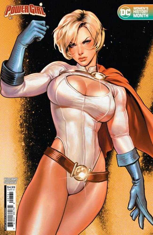 Power Girl #7 Cover D Sozomaika Womens History Month Card Stock Variant | Dragon's Lair Comics and Fantasy Houston TX