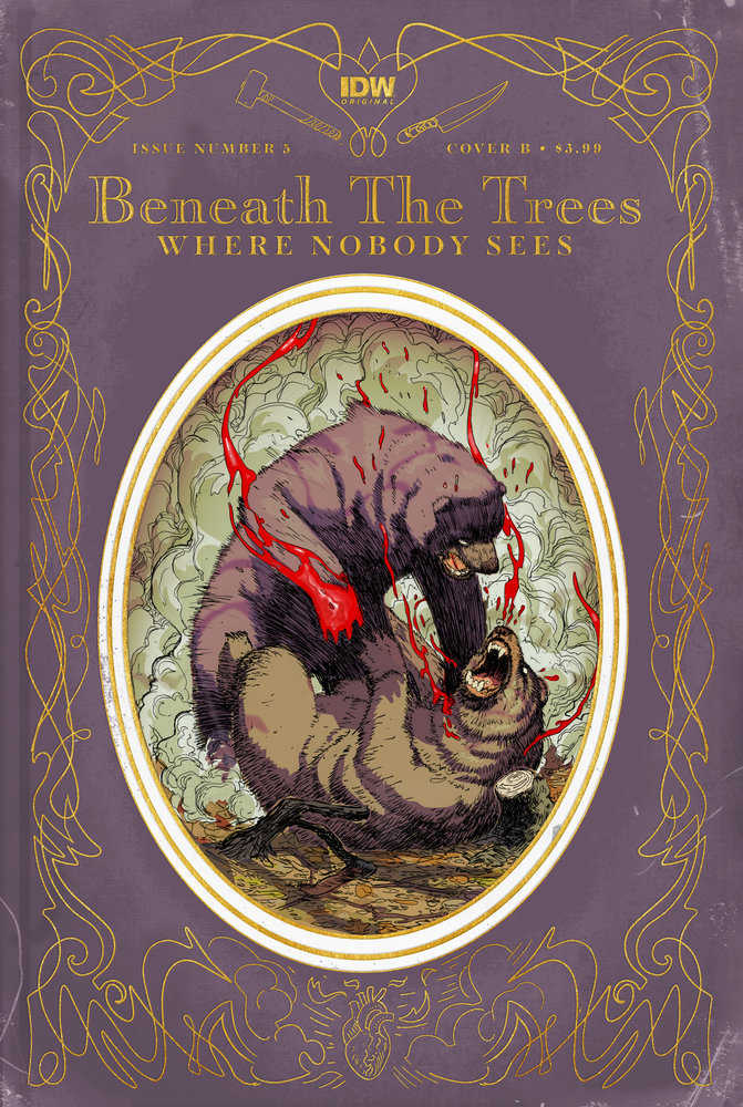 Beneath The Trees Where Nobody Sees #5 Variant B (Rossmo Storybook Variant) | Dragon's Lair Comics and Fantasy Houston TX