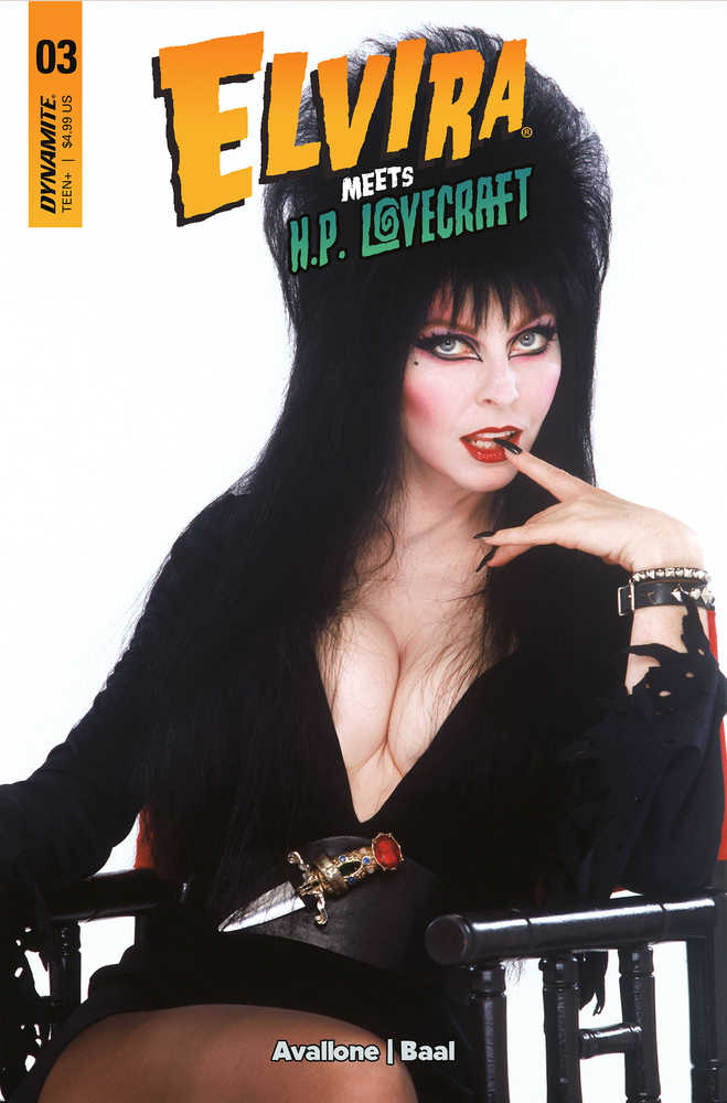 Elvira Meets Hp Lovecraft #3 Cover D Photo | Dragon's Lair Comics and Fantasy Houston TX