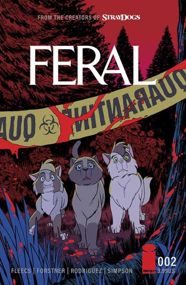 Feral #2 Cover A Trish Forstner & Tony Fleecs | Dragon's Lair Comics and Fantasy Houston TX