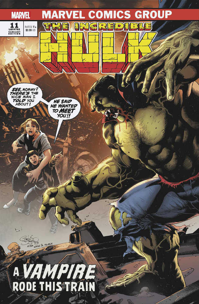 Incredible Hulk #11 Carlos Magno Vampire Variant | Dragon's Lair Comics and Fantasy Houston TX