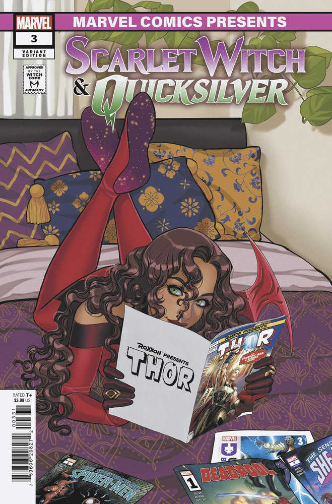 Scarlet Witch & Quicksilver #3 Romy Jones Marvel Comics Presents Variant | Dragon's Lair Comics and Fantasy Houston TX