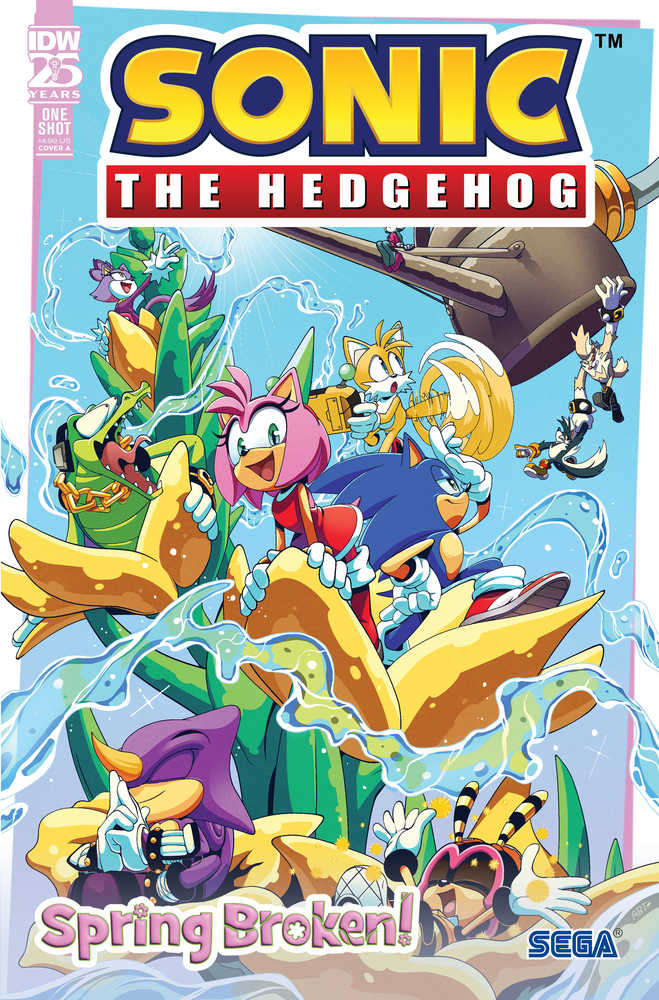 Sonic The Hedgehog Spring Broken #1 Cover A Thomas | Dragon's Lair Comics and Fantasy Houston TX