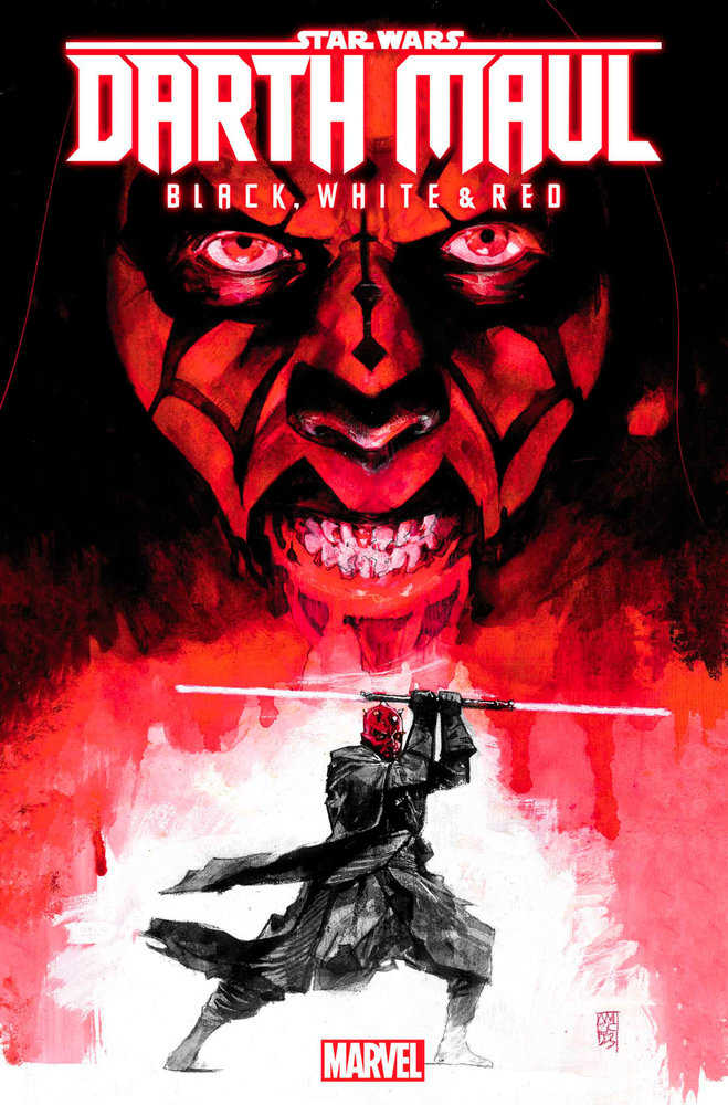 Star Wars: Darth Maul - Black, White & Red #1 | Dragon's Lair Comics and Fantasy Houston TX