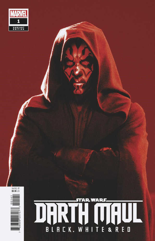 Star Wars: Darth Maul - Black, White & Red #1 Movie Variant | Dragon's Lair Comics and Fantasy Houston TX