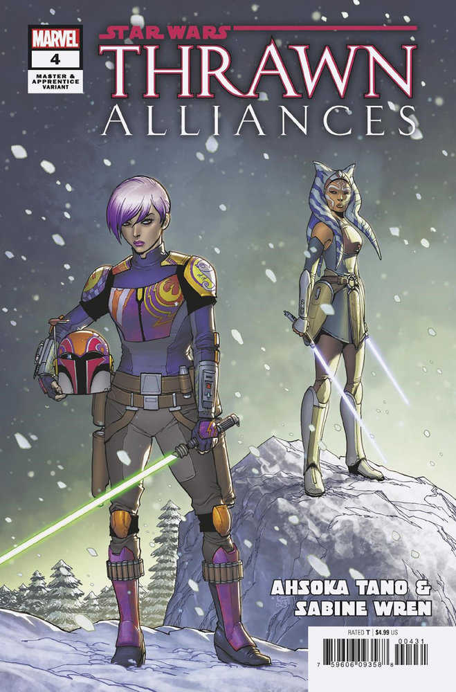 Star Wars: Thrawn Alliances #4 Giuseppe Camuncoli Ahsoka Tano & Sabine Wren Master & Apprentice Variant | Dragon's Lair Comics and Fantasy Houston TX