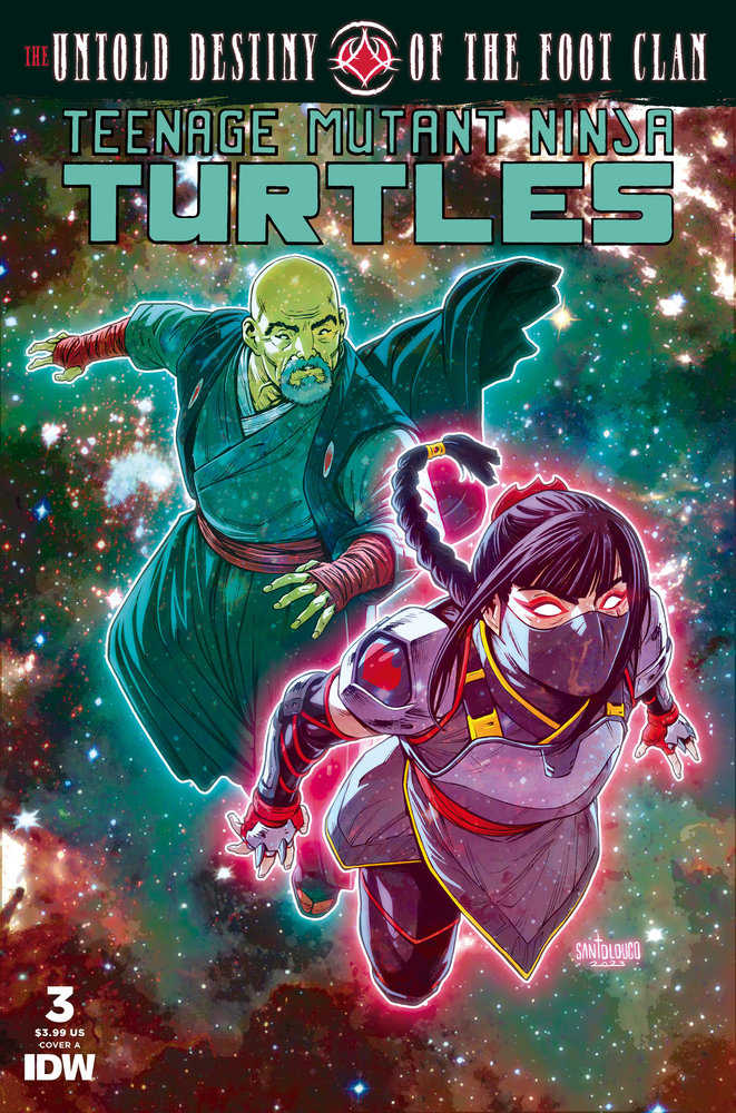 Teenage Mutant Ninja Turtles: The Untold Destiny Of The Foot Clan #3 Cover A (Santolouco) | Dragon's Lair Comics and Fantasy Houston TX