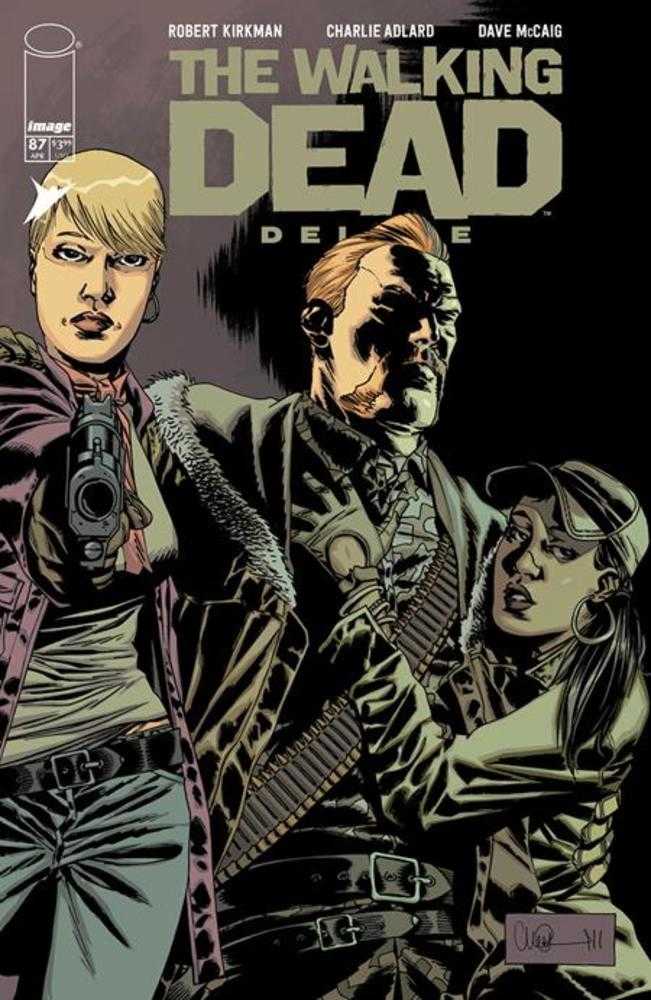 Walking Dead Deluxe #87 Cover B Charlie Adlard & Dave Mccaig Variant (Mature) | Dragon's Lair Comics and Fantasy Houston TX