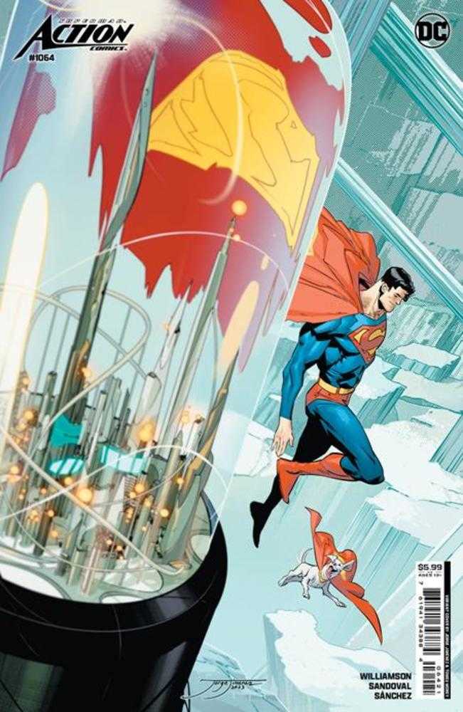 Action Comics #1064 Cover B Jorge Jimenez Card Stock Variant (House Of Brainiac) | Dragon's Lair Comics and Fantasy Houston TX