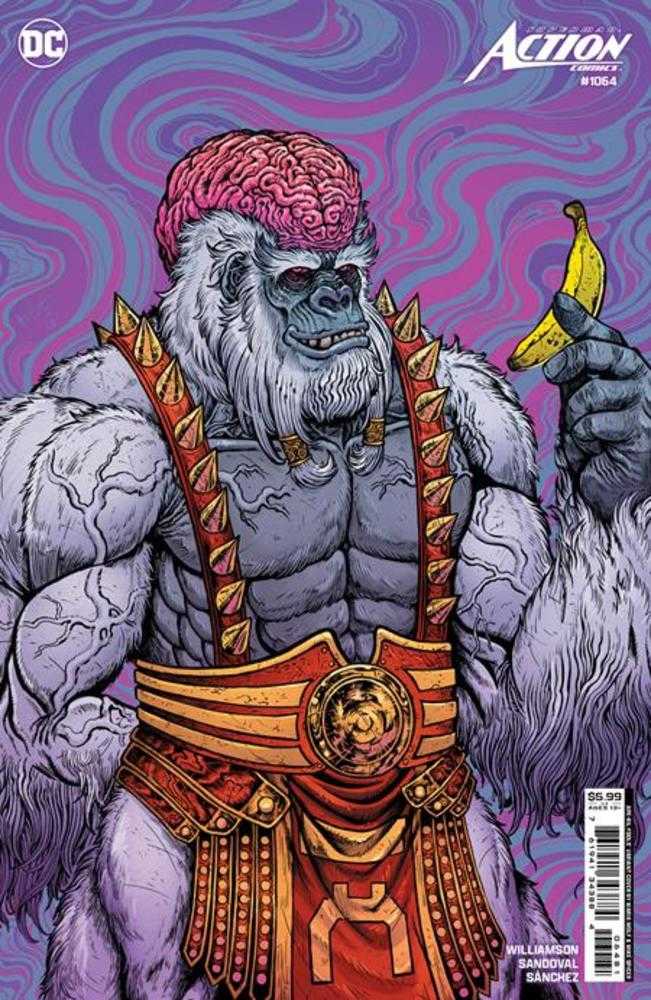 Action Comics #1064 Cover E Maria Wolf April Fools Ultra-Humanite Card Stock Variant (House Of Brainiac) | Dragon's Lair Comics and Fantasy Houston TX