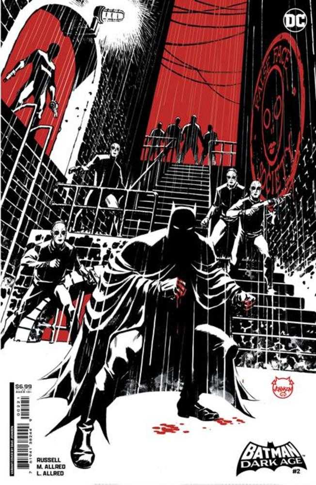 Batman Dark Age #2 (Of 6) Cover B Dave Johnson Card Stock Variant | Dragon's Lair Comics and Fantasy Houston TX