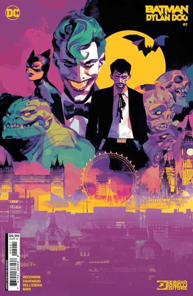 Batman Dylan Dog #2 (Of 3) Cover B Gigi Cavenago Card Stock Variant | Dragon's Lair Comics and Fantasy Houston TX