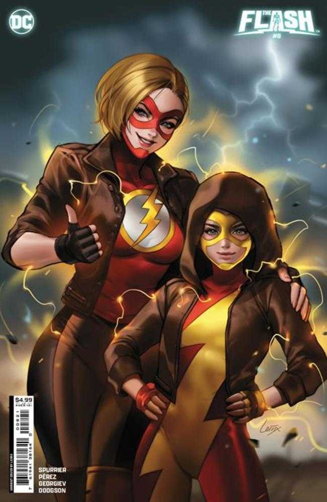 Flash #8 Cover B Lesley Leirix Li Card Stock Variant | Dragon's Lair Comics and Fantasy Houston TX