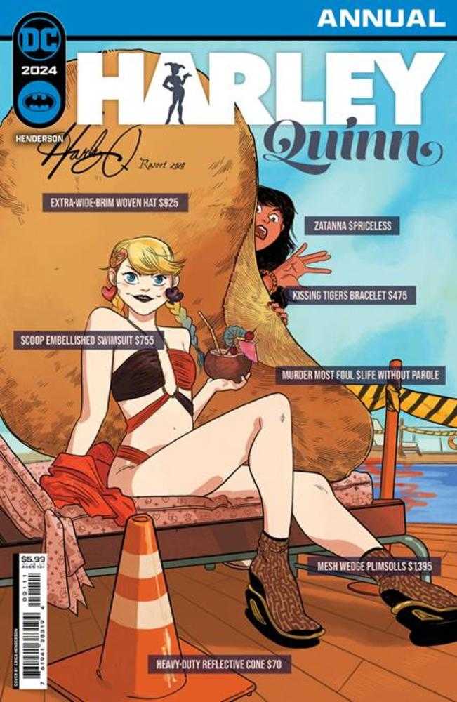 Harley Quinn 2024 Annual #1 (One Shot) Cover A Erica Henderson | Dragon's Lair Comics and Fantasy Houston TX