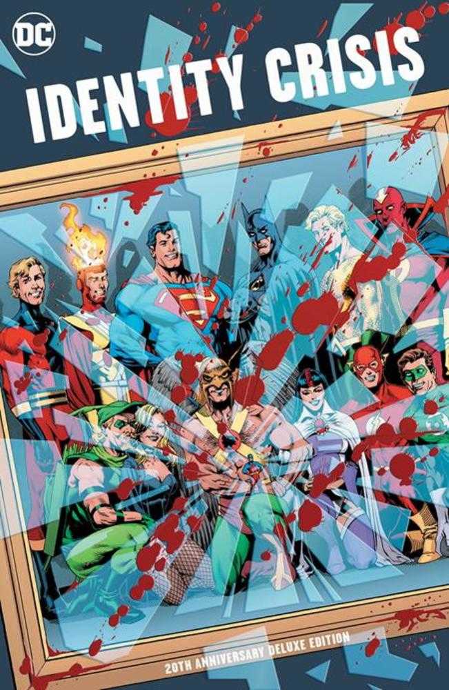 Identity Crisis 20th Anniversary Deluxe Edition Hardcover Direct Market Exclusive Rags Morales Variant Cover | Dragon's Lair Comics and Fantasy Houston TX