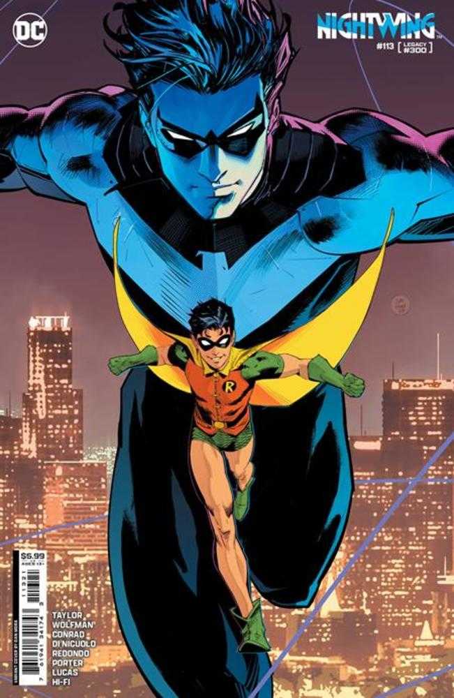 Nightwing #113 Cover B Dan Mora Card Stock Variant (#300) | Dragon's Lair Comics and Fantasy Houston TX