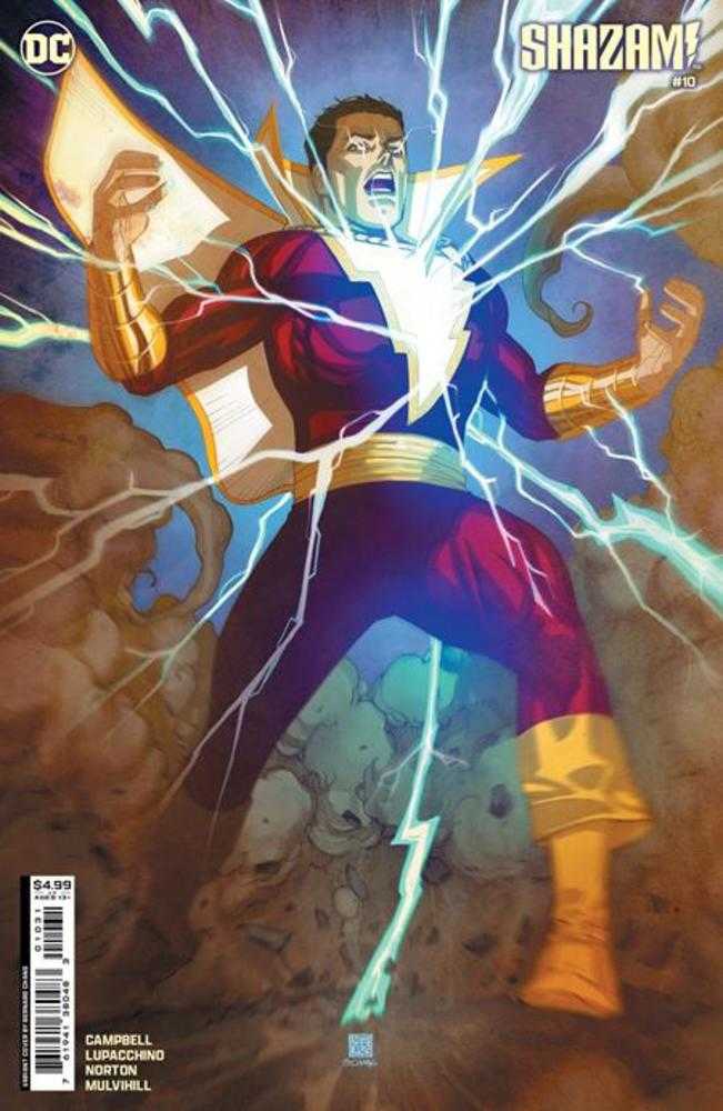 Shazam #10 Cover B Bernard Chang Card Stock Variant | Dragon's Lair Comics and Fantasy Houston TX