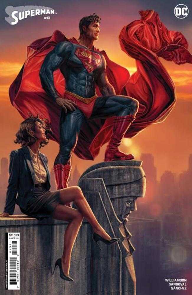 Superman #13 Cover B Lee Bermejo Card Stock Variant (House Of Brainiac) | Dragon's Lair Comics and Fantasy Houston TX