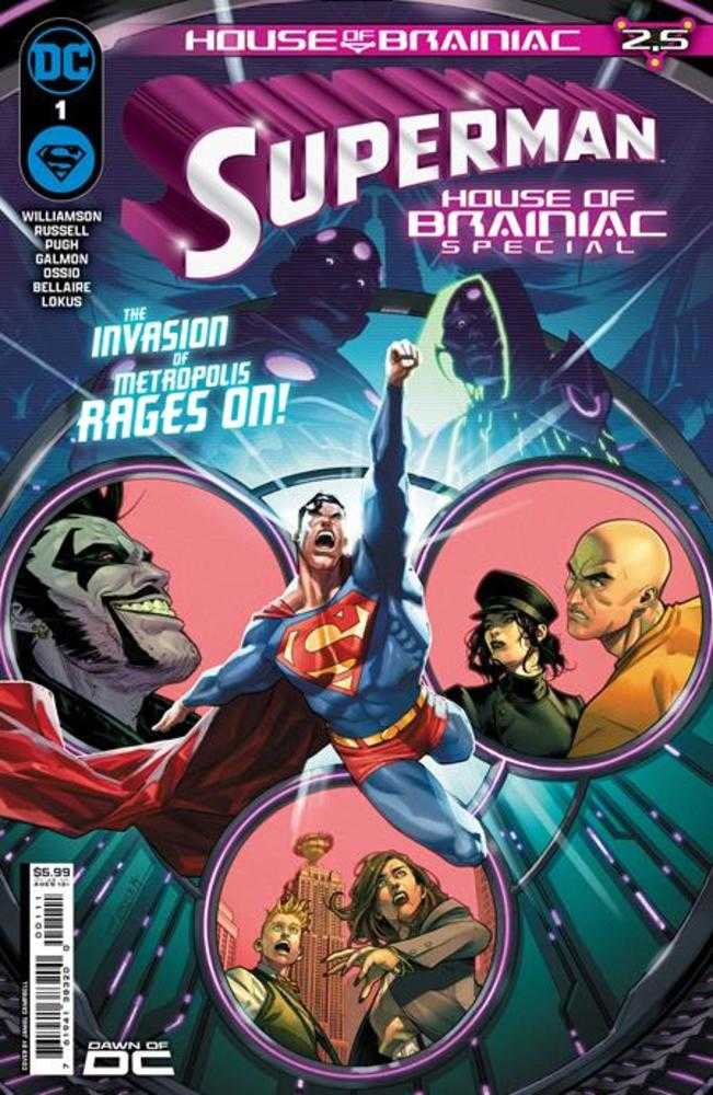 Superman House Of Brainiac Special #1 (One Shot) Cover A Jamal Campbell (House Of Brainiac) | Dragon's Lair Comics and Fantasy Houston TX