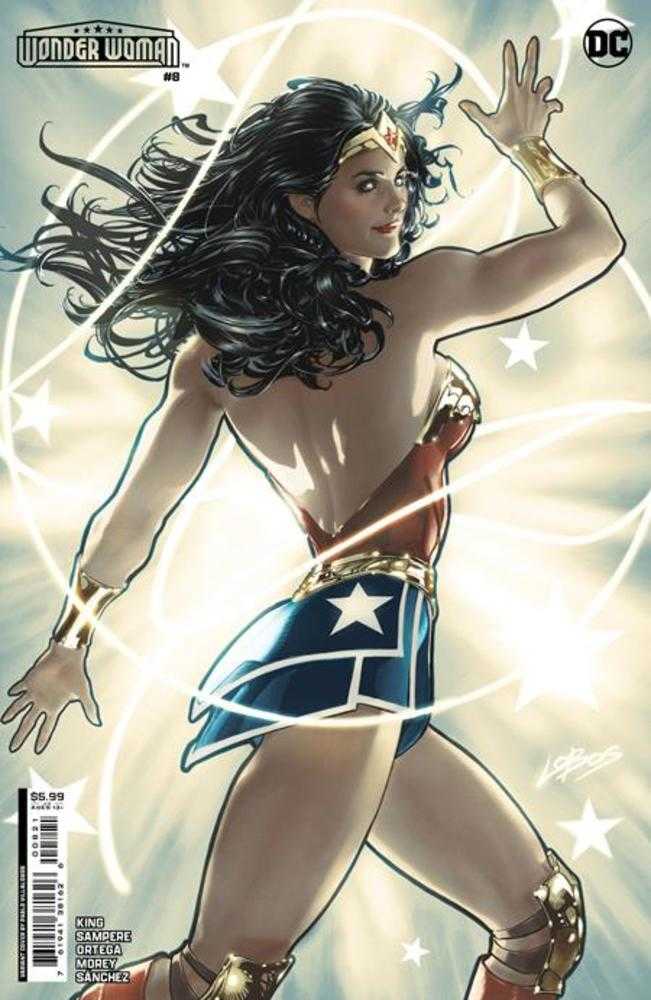 Wonder Woman #8 Cover C Pablo Villalobos Card Stock Variant | Dragon's Lair Comics and Fantasy Houston TX