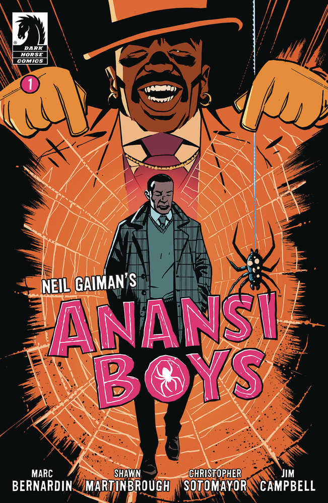 Anansi Boys I #1 Cover B Martinbrough | Dragon's Lair Comics and Fantasy Houston TX