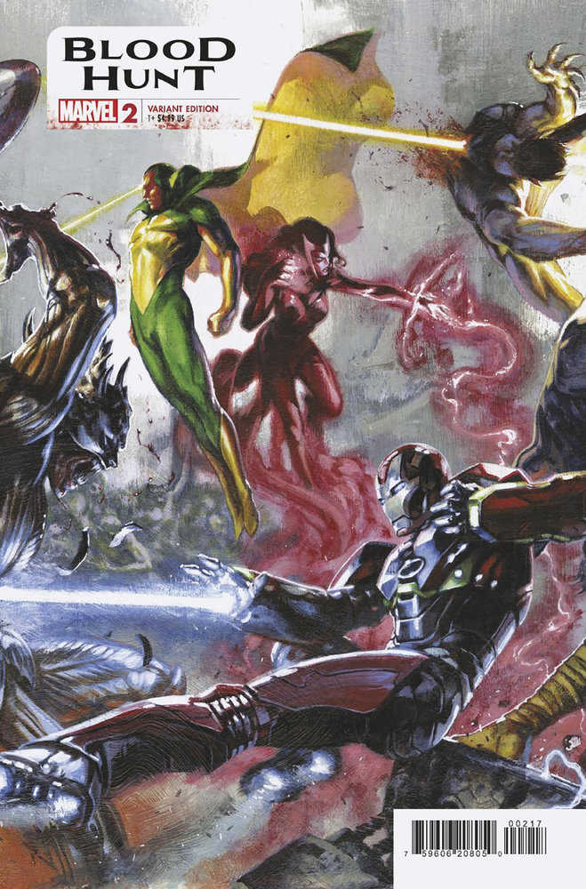 Blood Hunt #2 Gabriele Dell'Otto Connecting Variant [Bh] | Dragon's Lair Comics and Fantasy Houston TX