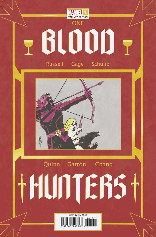 Blood Hunters #1 Declan Shalvey Book Cover Variant [Bh] | Dragon's Lair Comics and Fantasy Houston TX