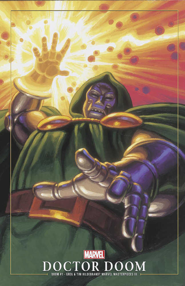 Doom #1 Greg And Tim Hildebrandt Doctor Doom Marvel Masterpieces III Variant | Dragon's Lair Comics and Fantasy Houston TX