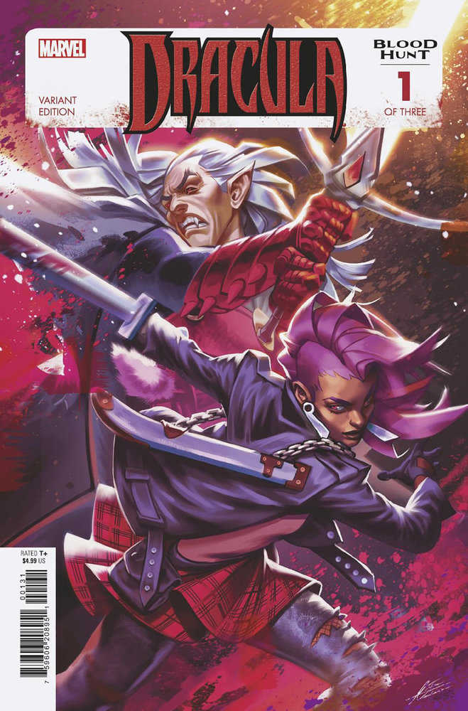 Dracula: Blood Hunt #1 Mateus Manhanini Variant [Bh] | Dragon's Lair Comics and Fantasy Houston TX