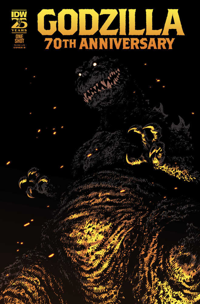 Godzilla: 70th Anniversary Variant B (Campbell) | Dragon's Lair Comics and Fantasy Houston TX