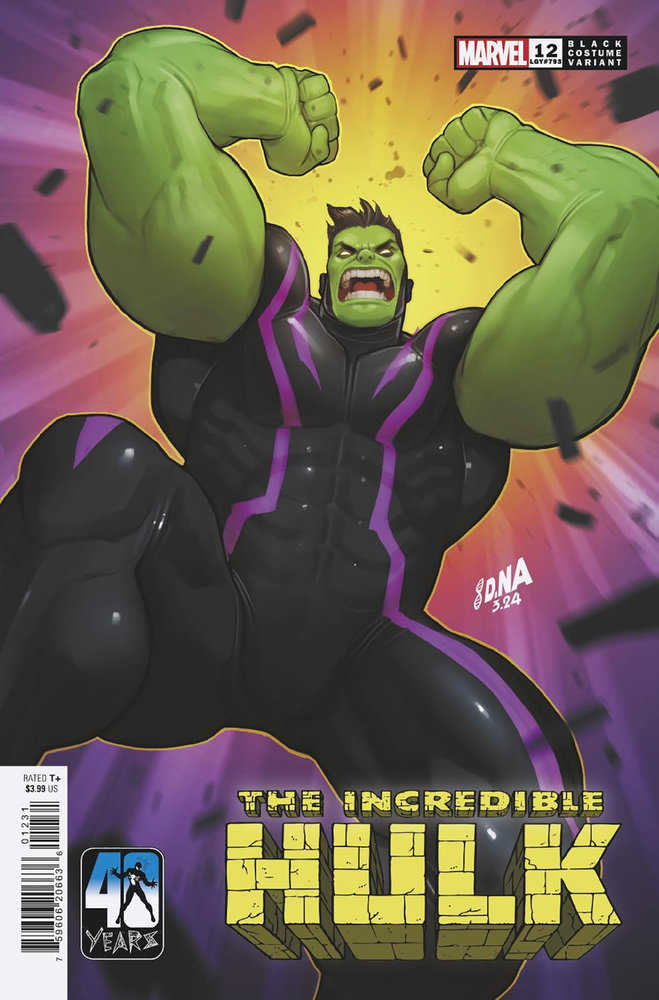 Incredible Hulk #12 David Nakayama Black Costume Variant | Dragon's Lair Comics and Fantasy Houston TX