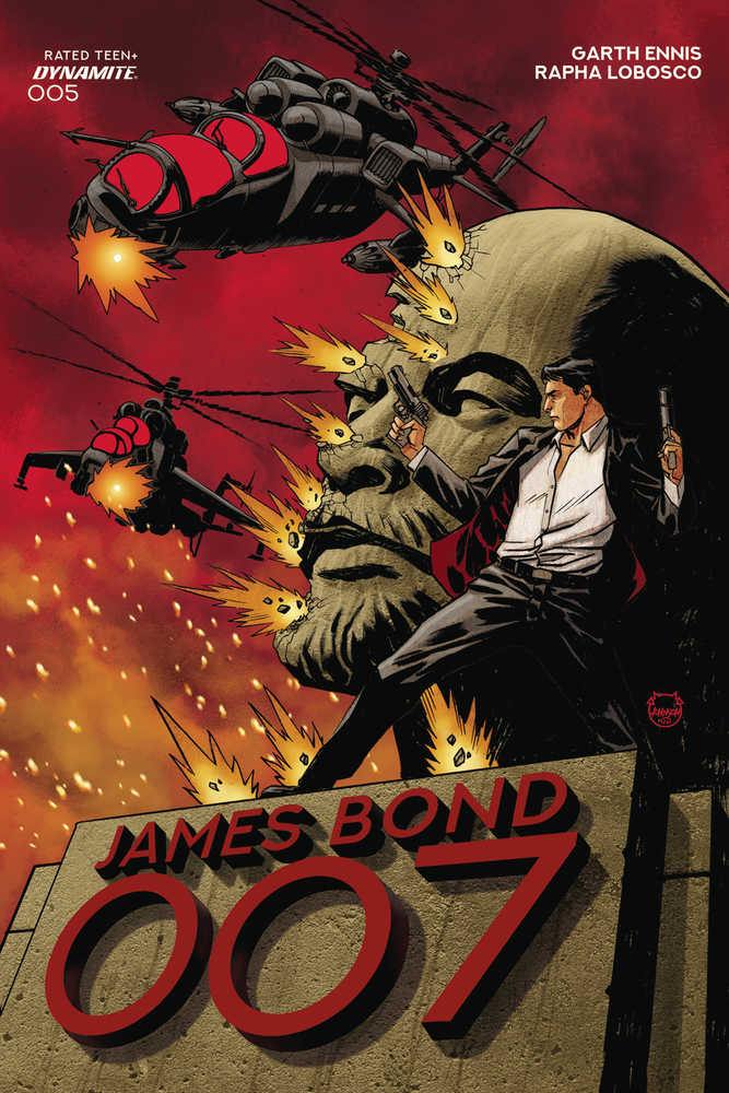 James Bond 007 (2024) #5 Cover A Johnson | Dragon's Lair Comics and Fantasy Houston TX