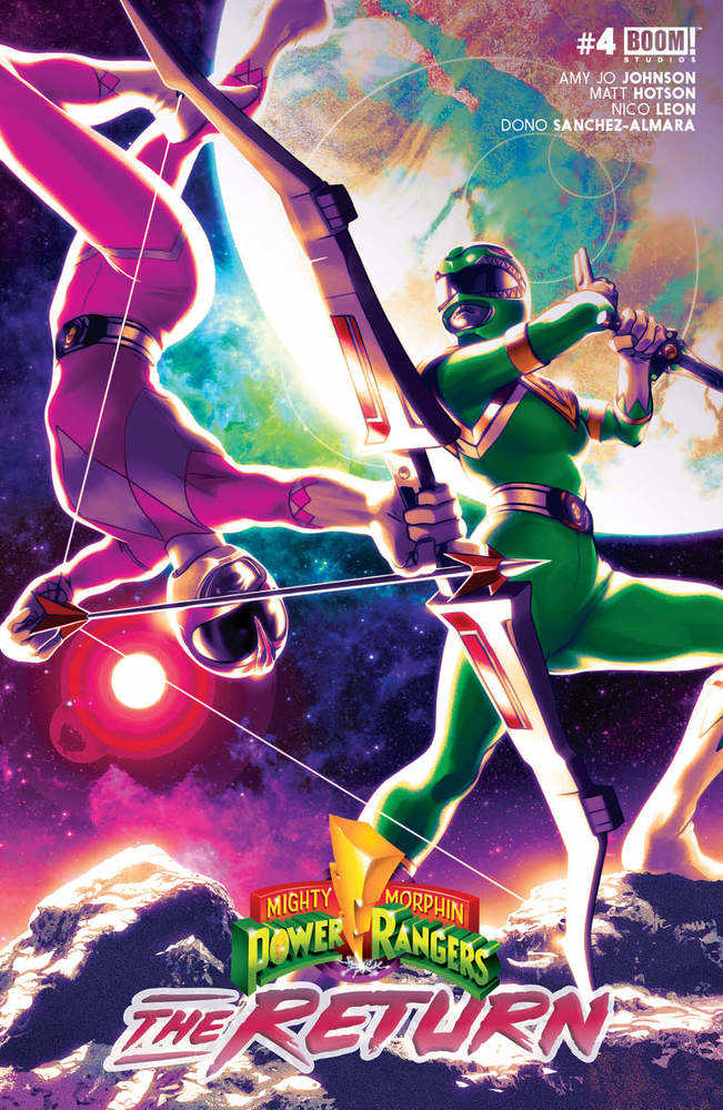 Mighty Morphin Power Rangers The Return #4 (Of 4) Cover A Mont | Dragon's Lair Comics and Fantasy Houston TX