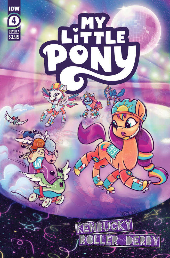 My Little Pony: Kenbucky Roller Derby #4 Cover A (Scruggs) | Dragon's Lair Comics and Fantasy Houston TX