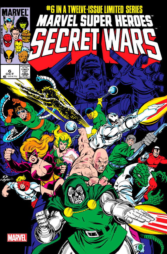 Msh Secret Wars Facsimile Edition #6 | Dragon's Lair Comics and Fantasy Houston TX