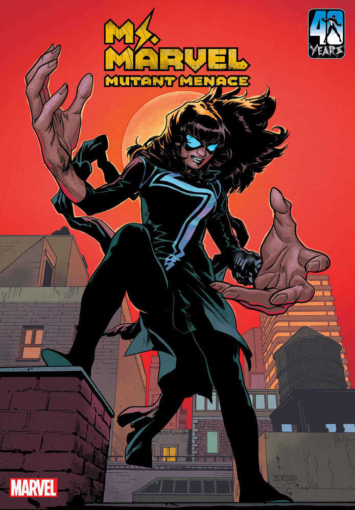 Ms. Marvel: Mutant Menace #3 Mahmud Asrar Black Costume Variant | Dragon's Lair Comics and Fantasy Houston TX