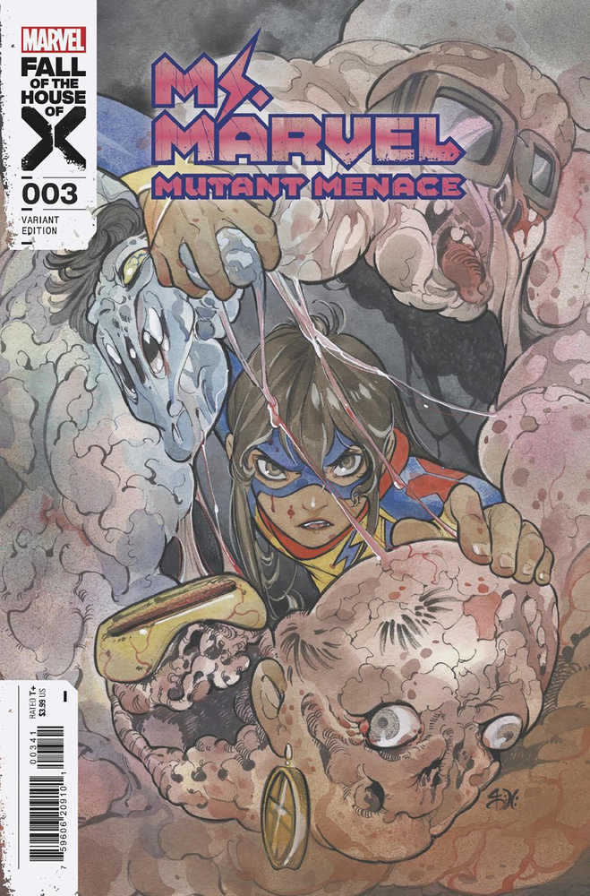 Ms. Marvel: Mutant Menace #3 Peach Momoko Variant | Dragon's Lair Comics and Fantasy Houston TX