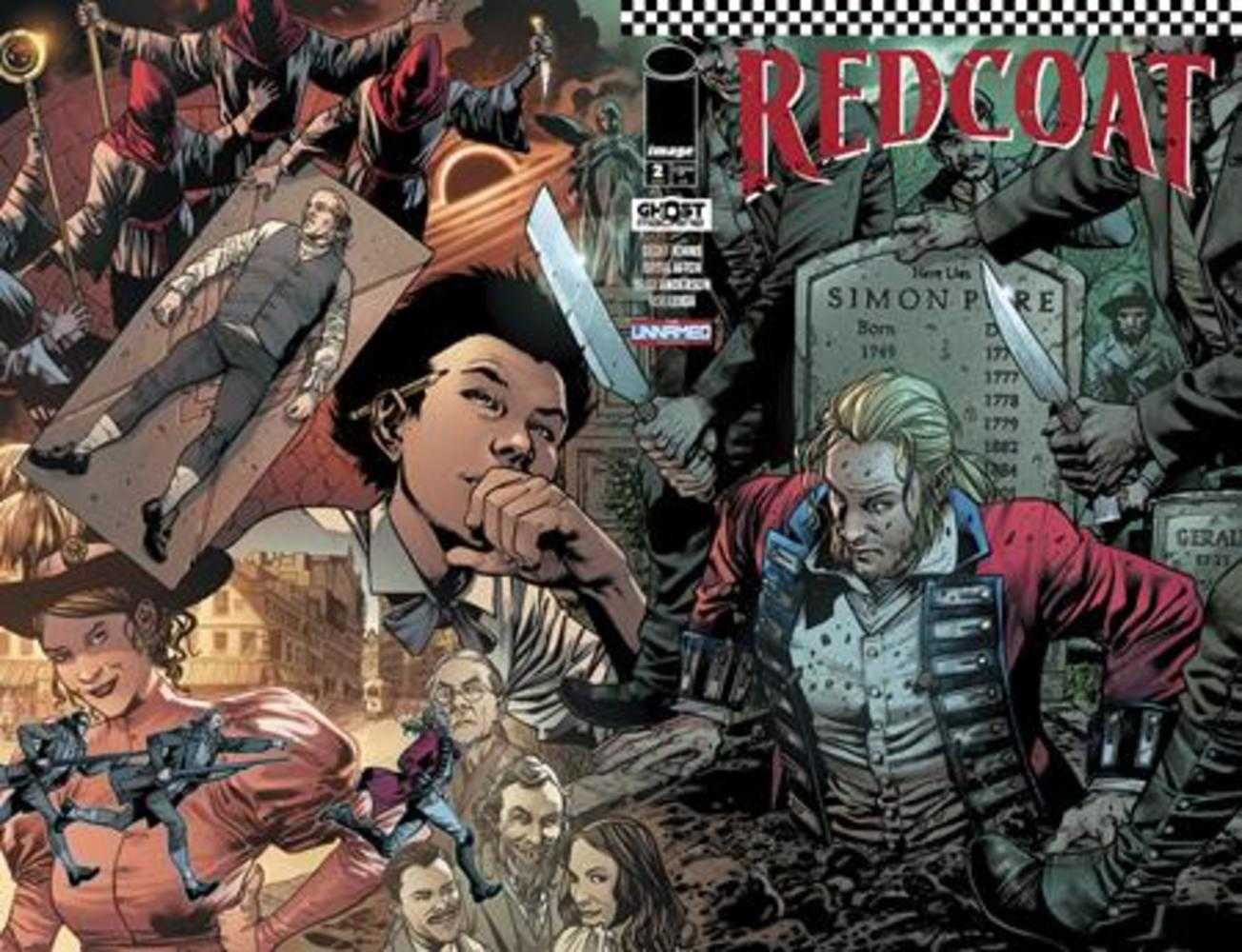 Redcoat #2 Cover A Bryan Hitch & Brad Anderson | Dragon's Lair Comics and Fantasy Houston TX