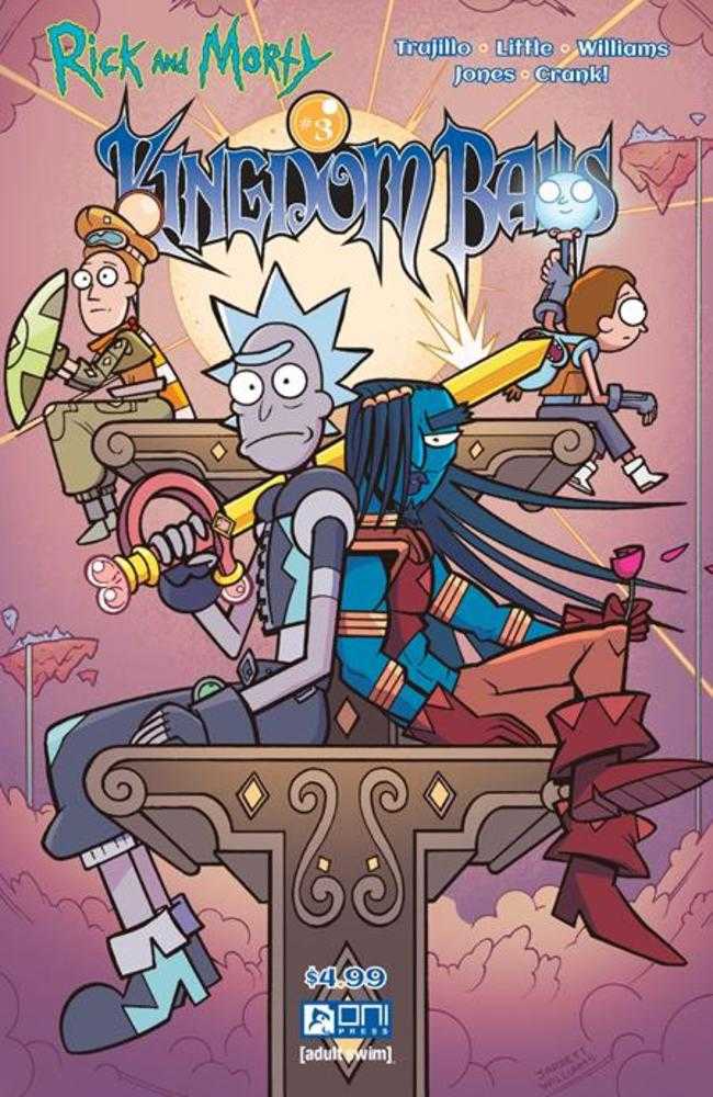 Rick And Morty Kingdom Balls #3 (Of 4) Cover A  Jarrett Williams (Mature) | Dragon's Lair Comics and Fantasy Houston TX