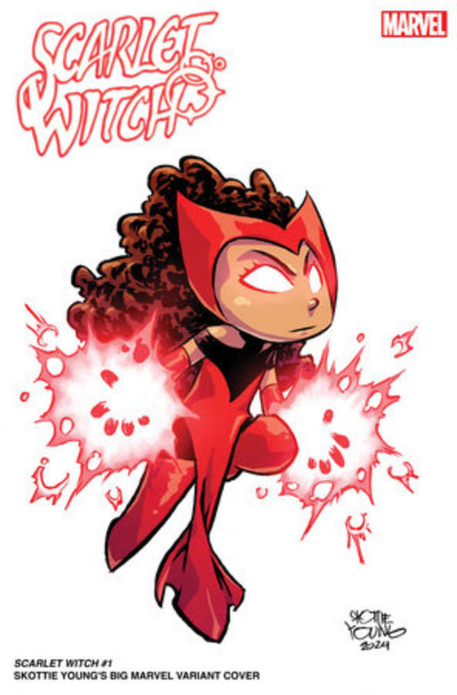 Scarlet Witch #1 Skottie Youngs Big Marvel Variant | Dragon's Lair Comics and Fantasy Houston TX