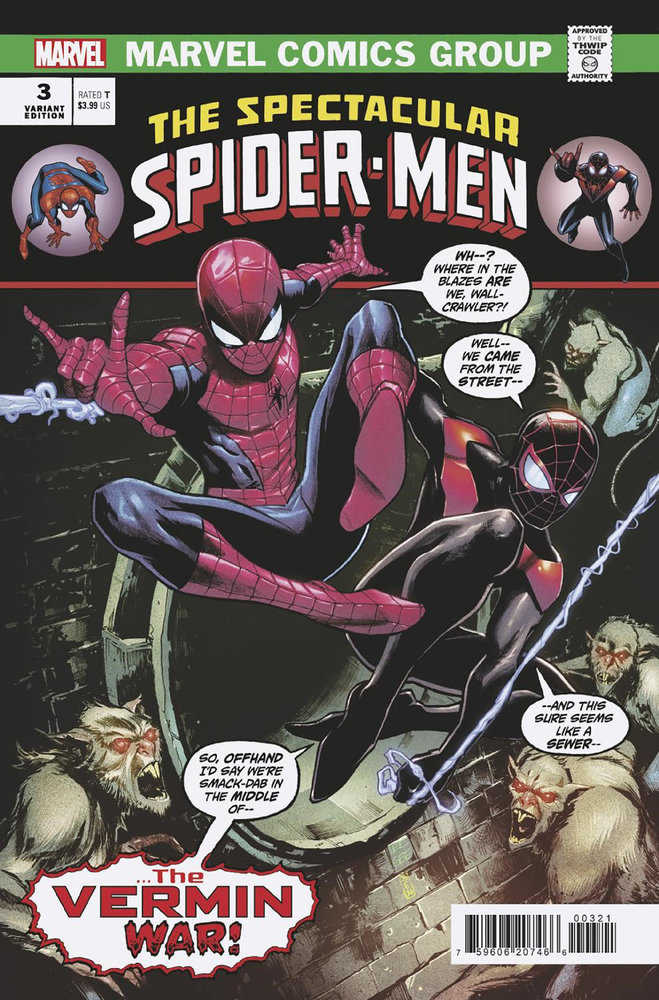 The Spectacular Spider-Men #3 Lee Garbett Homage Variant | Dragon's Lair Comics and Fantasy Houston TX