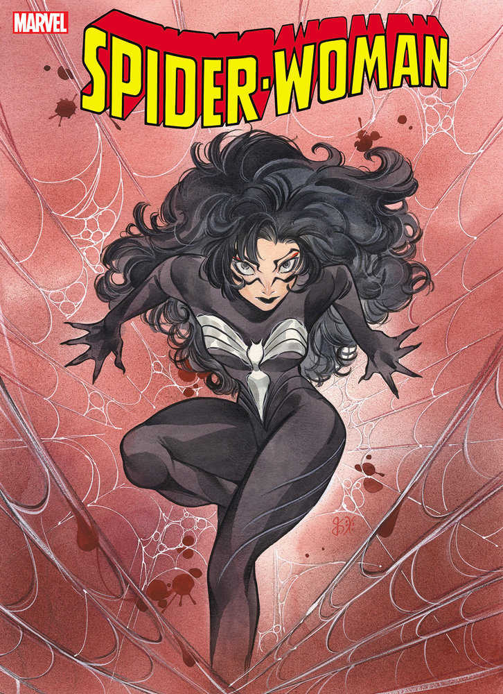 Spider-Woman #7 Peach Momoko Black Costume Variant | Dragon's Lair Comics and Fantasy Houston TX