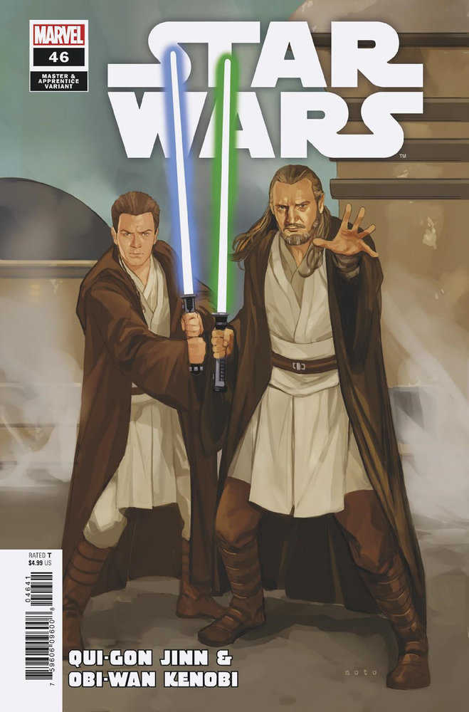 Star Wars #46 Phil Noto Qui-Gon Jin & Obi-Wan Kenobi Master & Apprentice Variant | Dragon's Lair Comics and Fantasy Houston TX