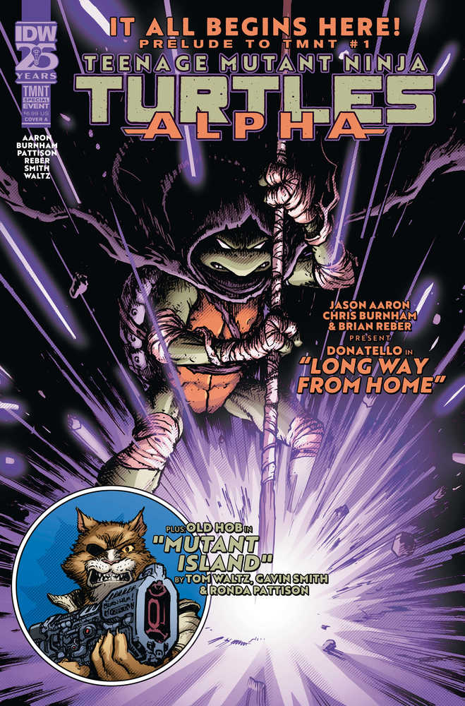 Teenage Mutant Ninja Turtles Alpha #1 Cover A Burnham | Dragon's Lair Comics and Fantasy Houston TX