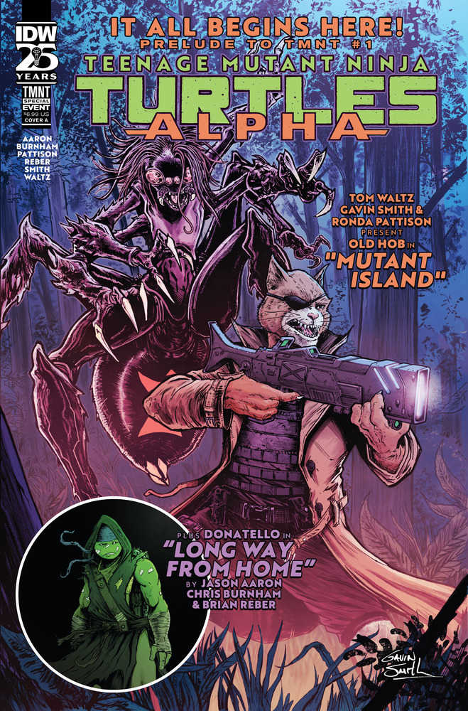 Teenage Mutant Ninja Turtles Alpha #1 Cover B Smith | Dragon's Lair Comics and Fantasy Houston TX