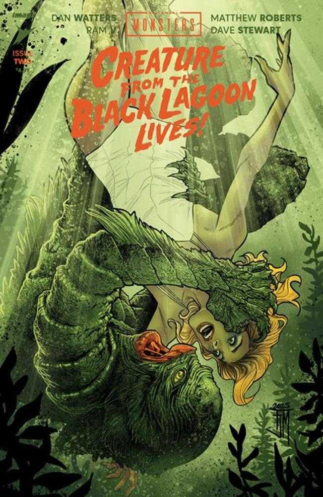 Universal Monsters Creature From The Black Lagoon Lives #2 (Of 4) Cover B Francis Manapul Variant | Dragon's Lair Comics and Fantasy Houston TX