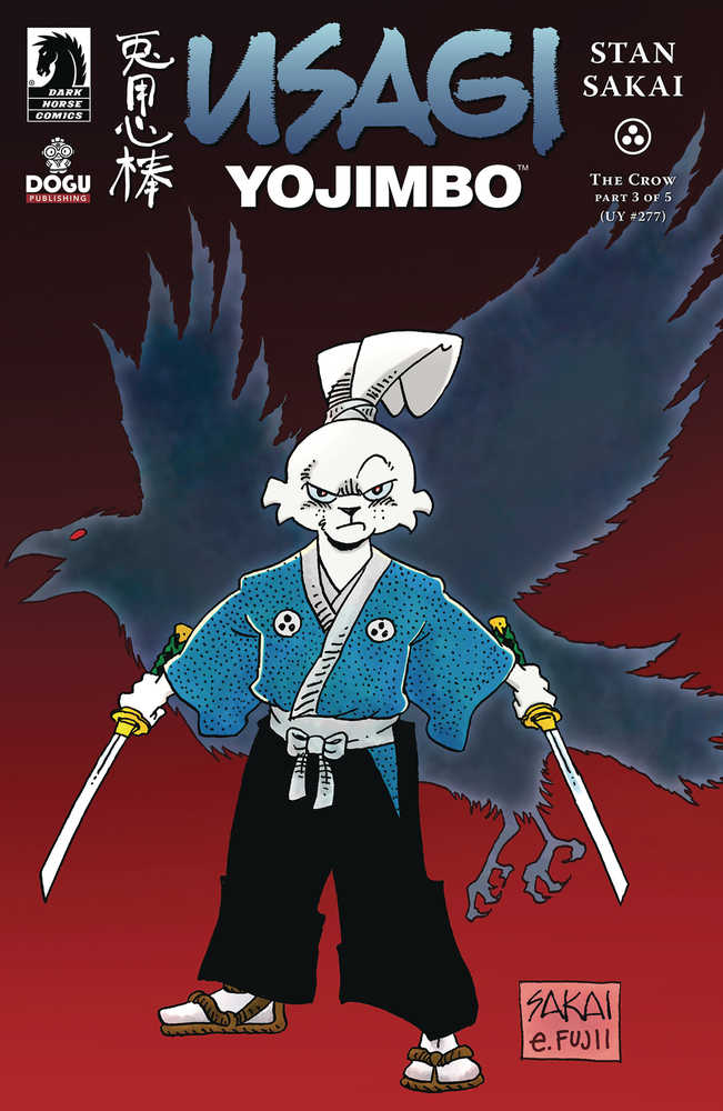 Usagi Yojimbo Crow #3 Cover A Sakai | Dragon's Lair Comics and Fantasy Houston TX