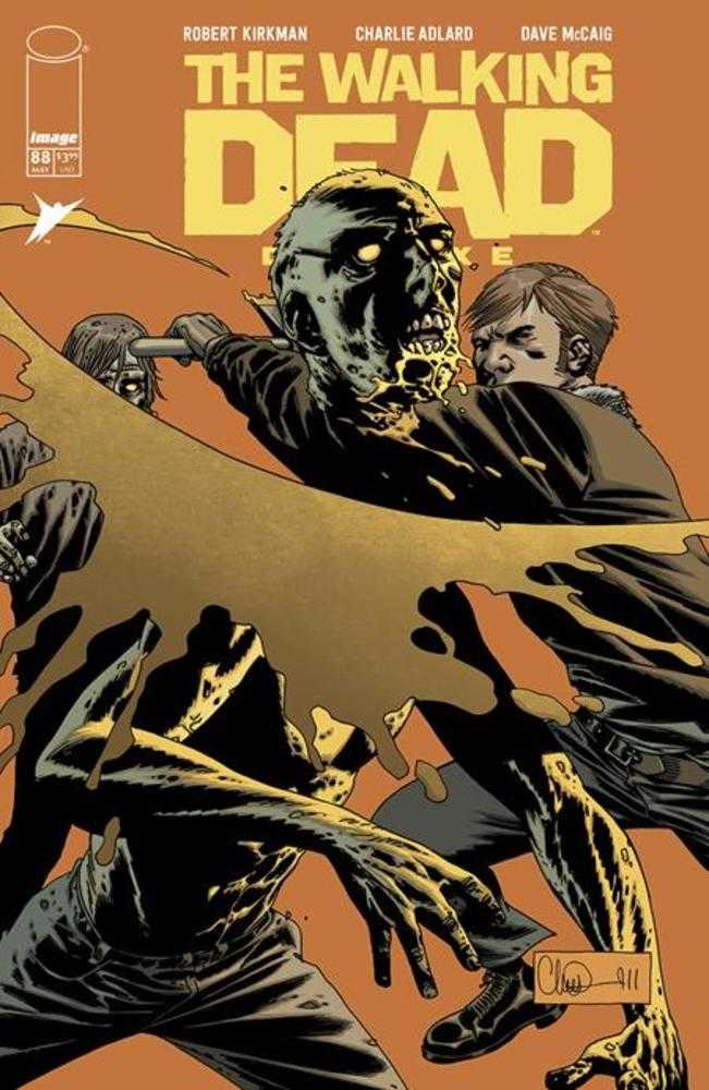 Walking Dead Deluxe #88 Cover B Charlie Adlard & Dave Mccaig Variant (Mature) | Dragon's Lair Comics and Fantasy Houston TX